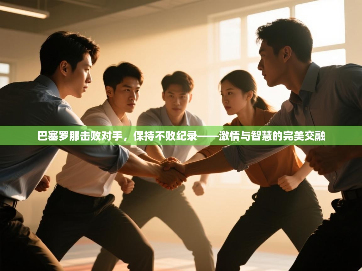 巴塞罗那击败对手，保持不败纪录——激情与智慧的完美交融