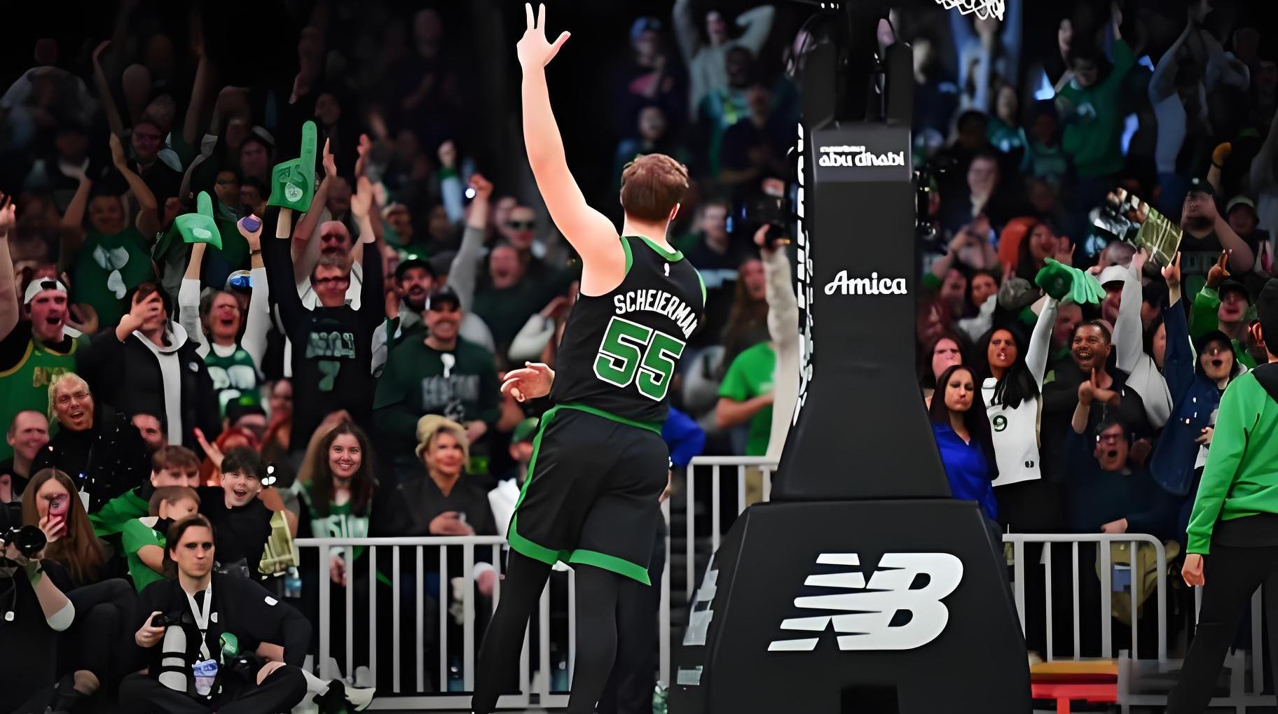 凯尔特人后卫状态火爆,带领球队赢球 凯尔特人后卫状态火爆,带领球队赢球